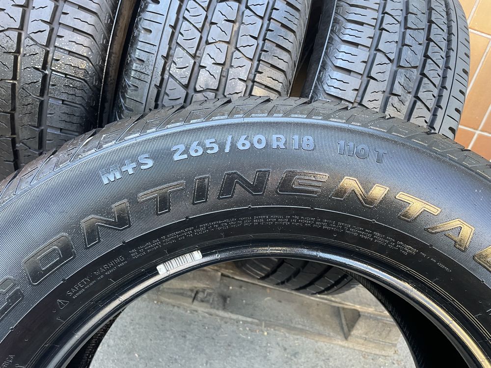 Літо 4шт Continental CrossContact LX 265/60 R18 110T