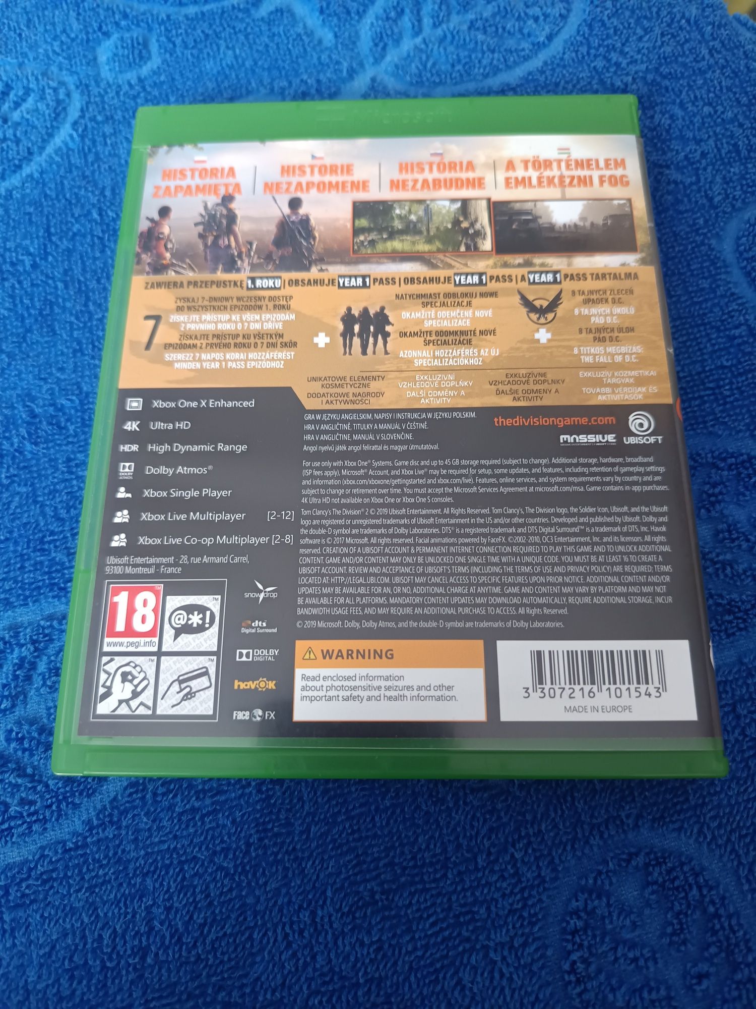 Tom Clancy's The Division 2 gra Xbox One