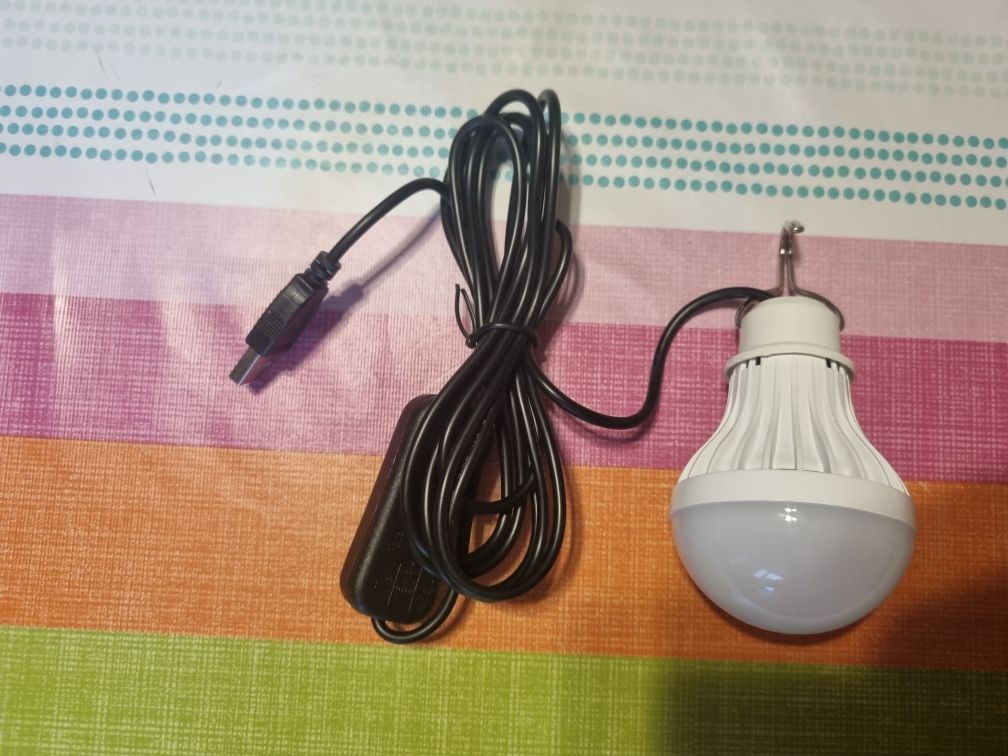 Лампочка від юзб USB з вимикачем