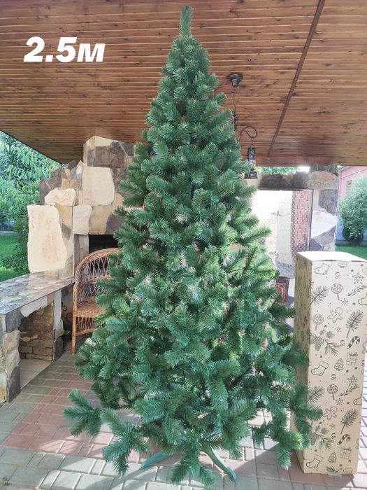 ТОП! Ялинка лита зелена, 1.5-2,3м зелена, елка искусственная пвх