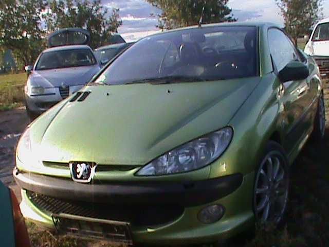 Peugeot 206 CC Lampy zderzak  błotniki dach drzwi klapa KSH