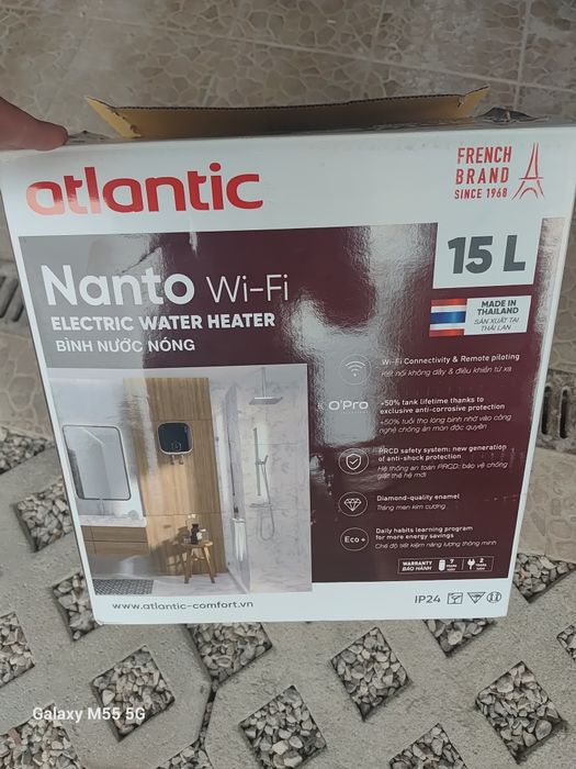 Terma nad umywalkowa 15l wi fi