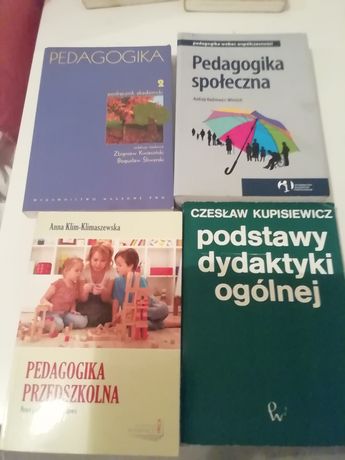Książki z pedagogiki/społeczna, przedszkolna, dydaktyka ogolna/