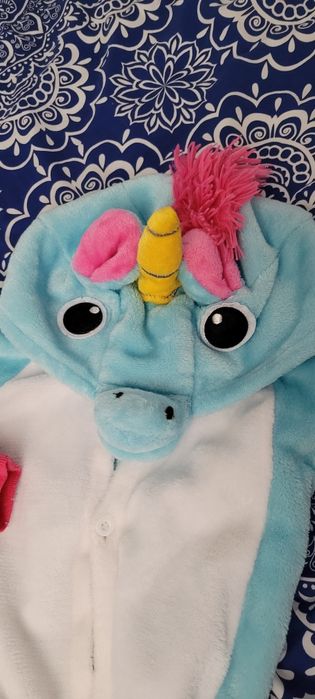 Kigurumi jednorożec rozm. 140 cm