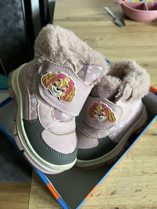 Buty zimowe dla dziewczynki 23
