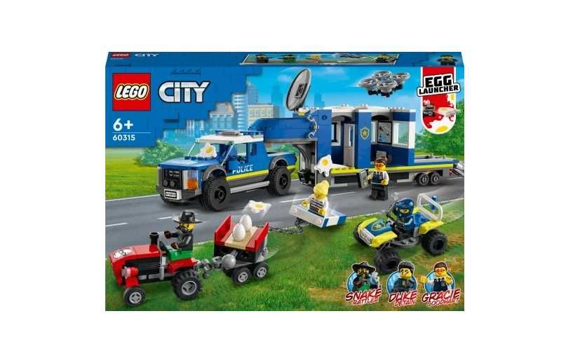 LEGO City 60315 Mobilne centrum dowodzenia policji