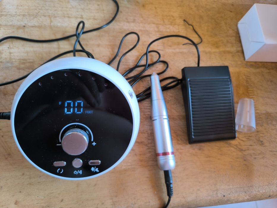 Máquina de broca de manicure profissional 45000rpm elétrica máquina de