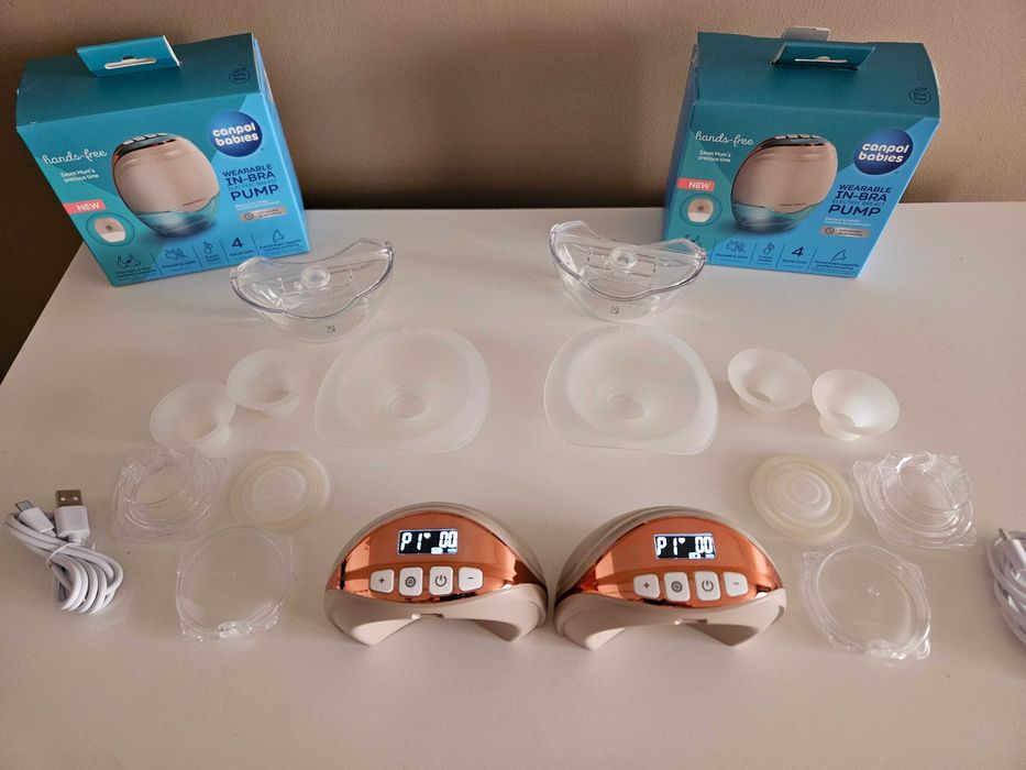 Laktator muszlowy Canpol Hands Free 2 szt