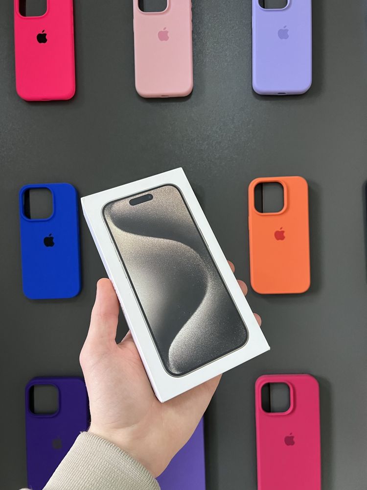 iPhone 15 Pro 128gb Natural Titanium Neverlock + Гарантія