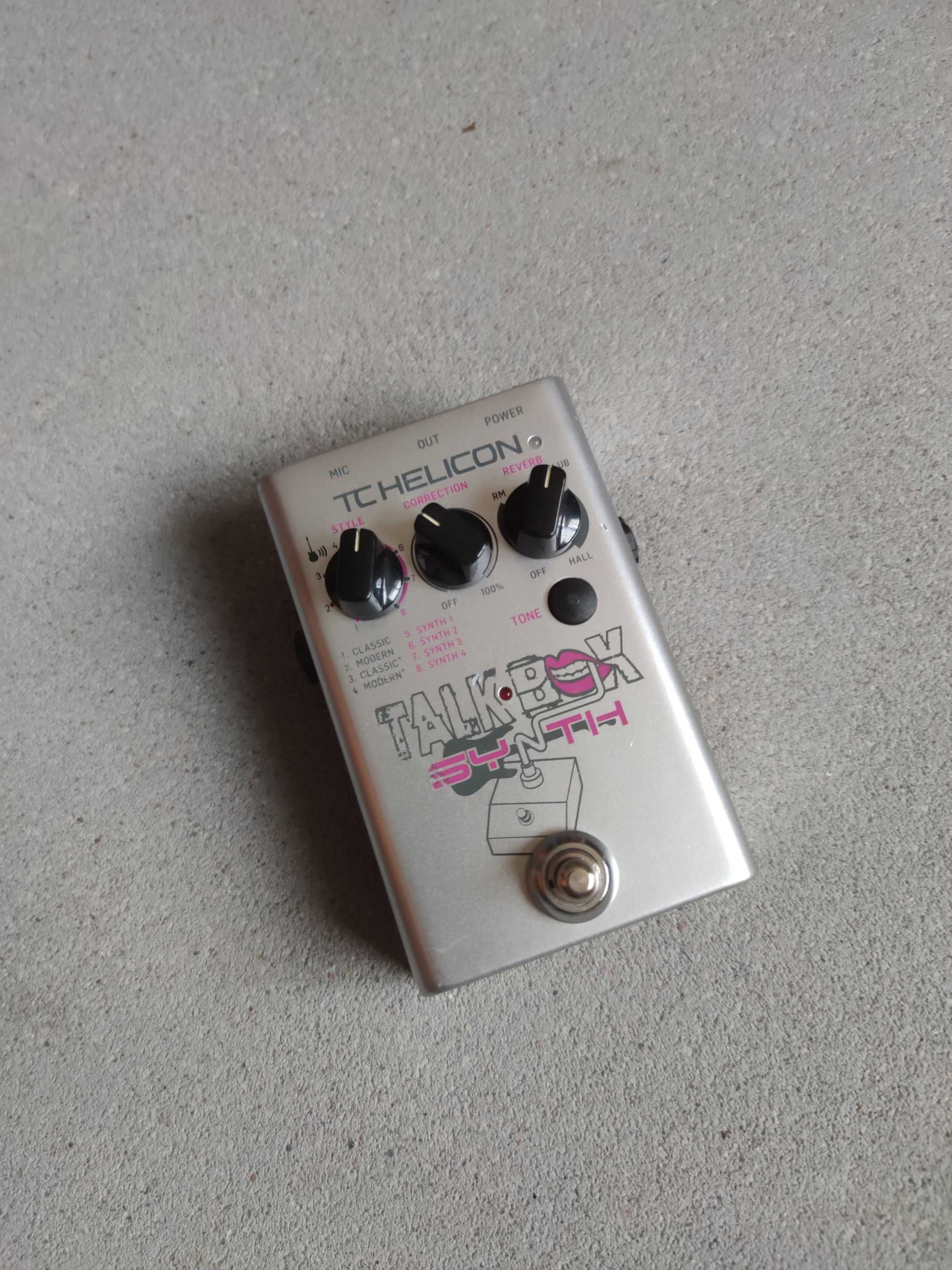 TC Helicon Talk Box Synth - efekt typu vocoder