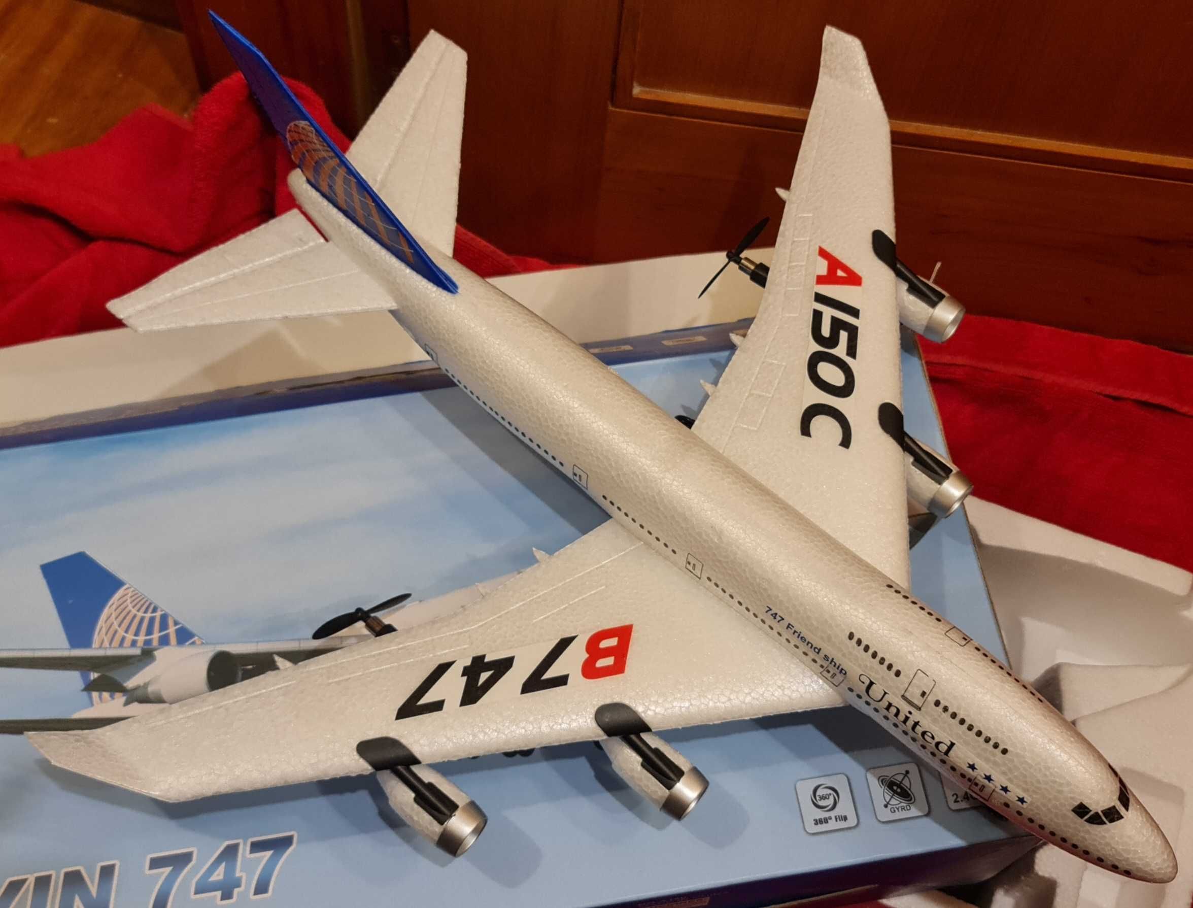 Boing 747 - Aeromodelismo