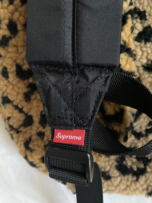 Рюкзак Supreme Leopard fleece