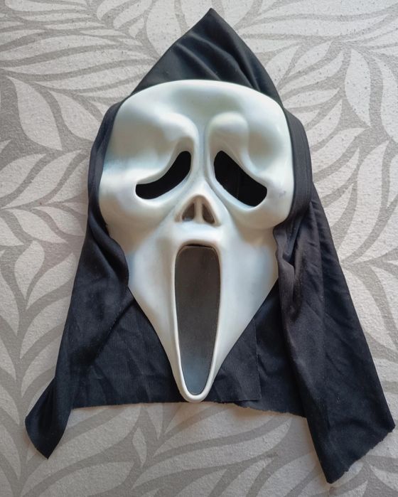 Maska gumowa Ghostface Krzyk