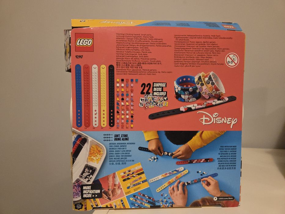LEGO 41947 DOTS - Miki i przyjaciele - mega zestaw bransoletek