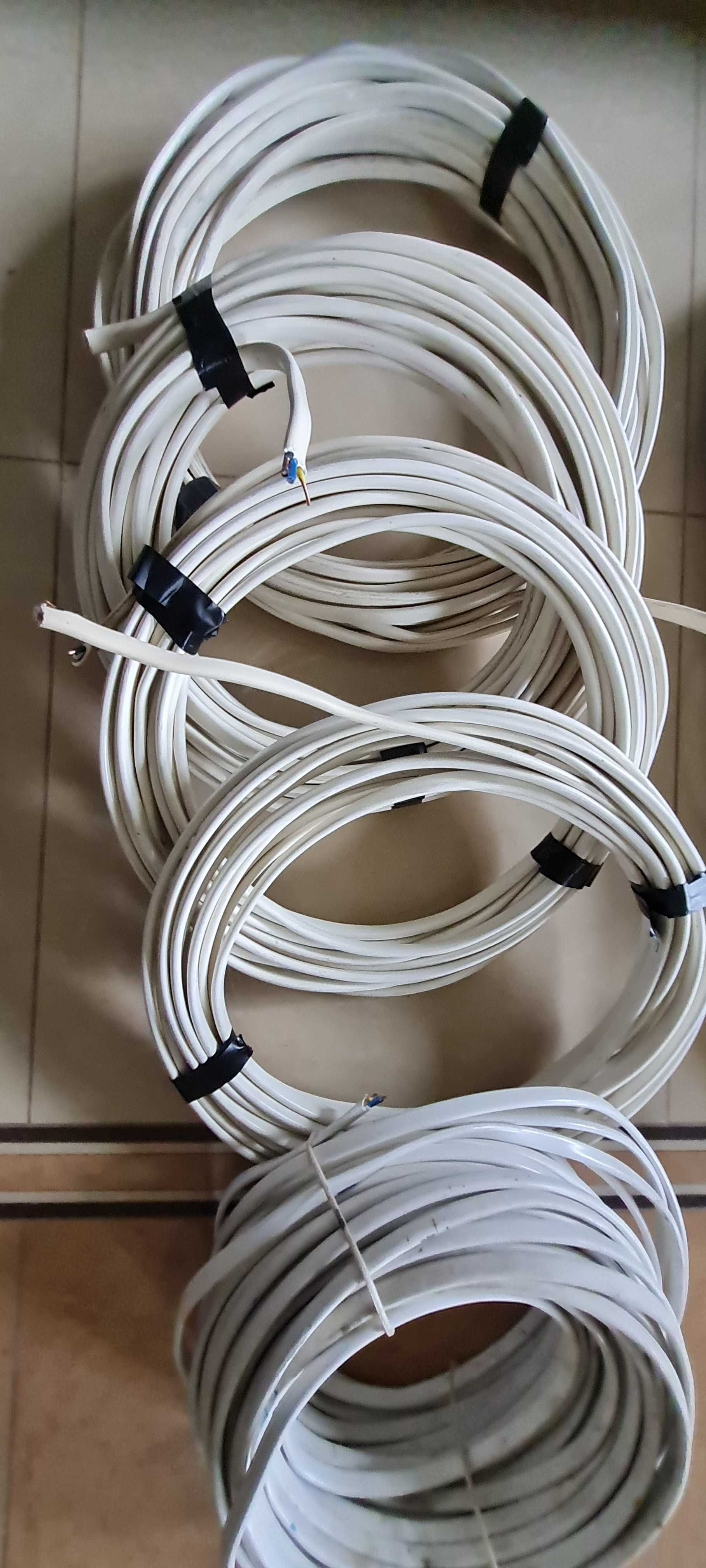 Przewód okrągły 53m 3x1,5mm2 w 2 odcinkach