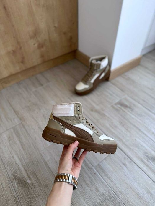 Теплі жіночі кросівки Puma Rebound Abrupt WTR 398697-02 Оригінал 40-41