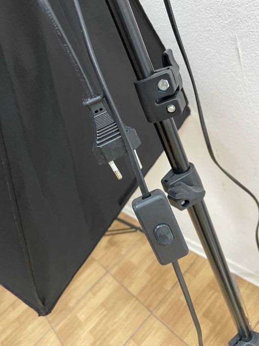 Софтбокс + лампа