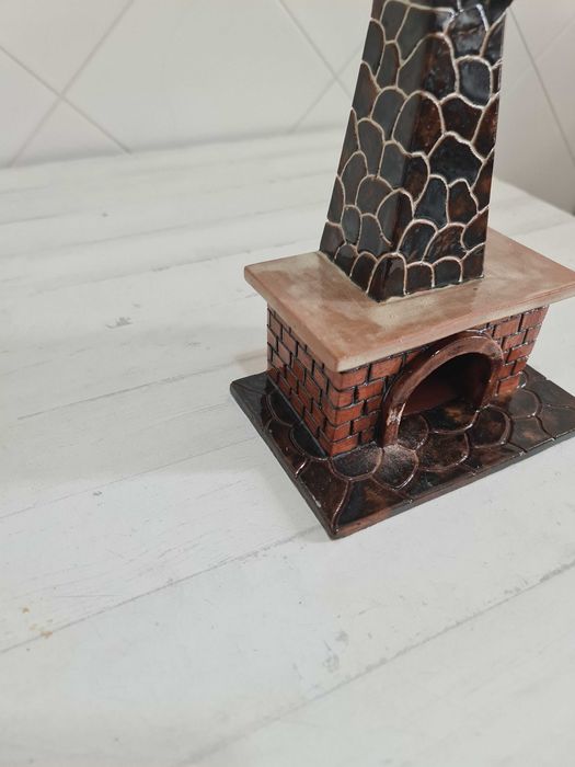 Forno Lareira Decorativo em Barro Antigo