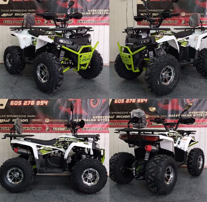 Quad Quady GM TURBO PRO 125cc FELGA Aluminiowa NOWOŚĆ 2025r *RATY*