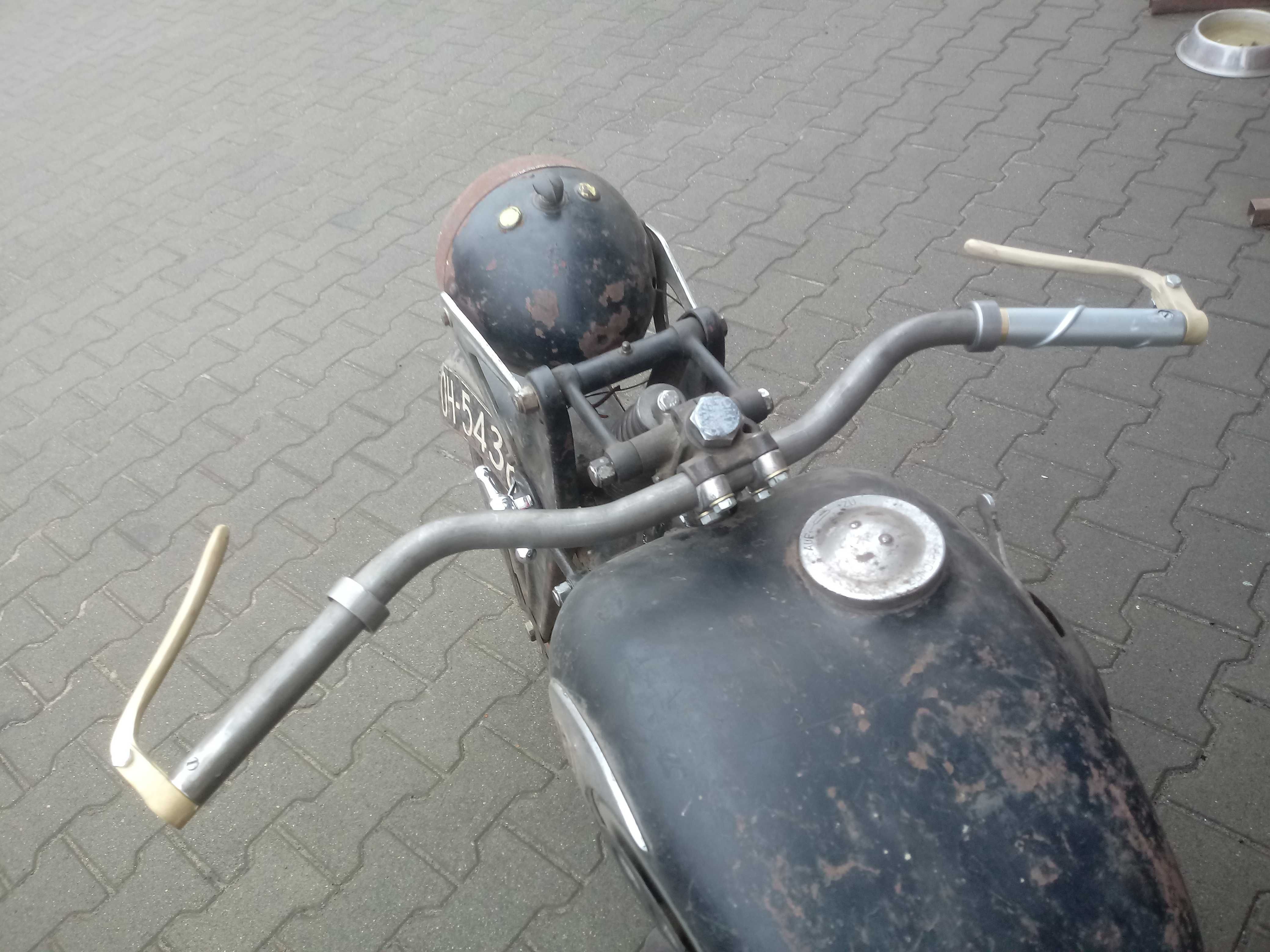 Motocykl Zundapp DB 200 - 1936 rok, Kompletny 98 %, Nowe części