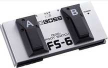 Pedal dual switch Boss FS-6