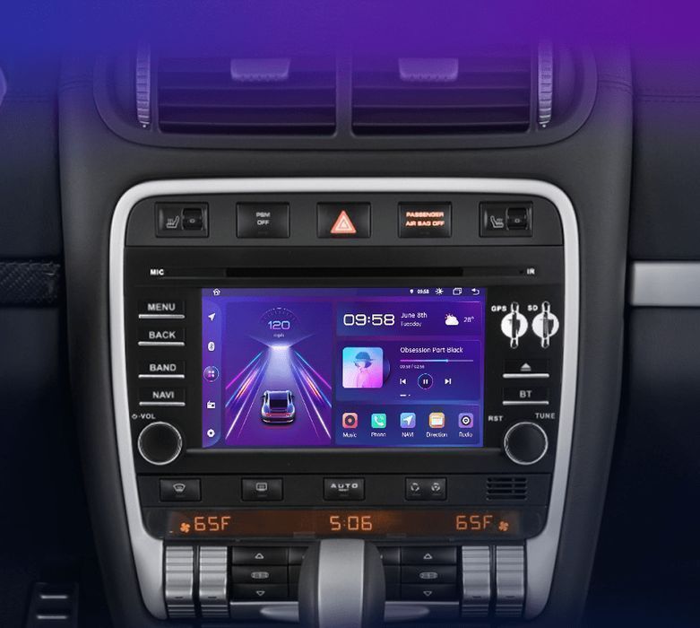 Radio nawigacja Porsche Cayenne GTS Carplay Android 2GB 32GB CD ROM