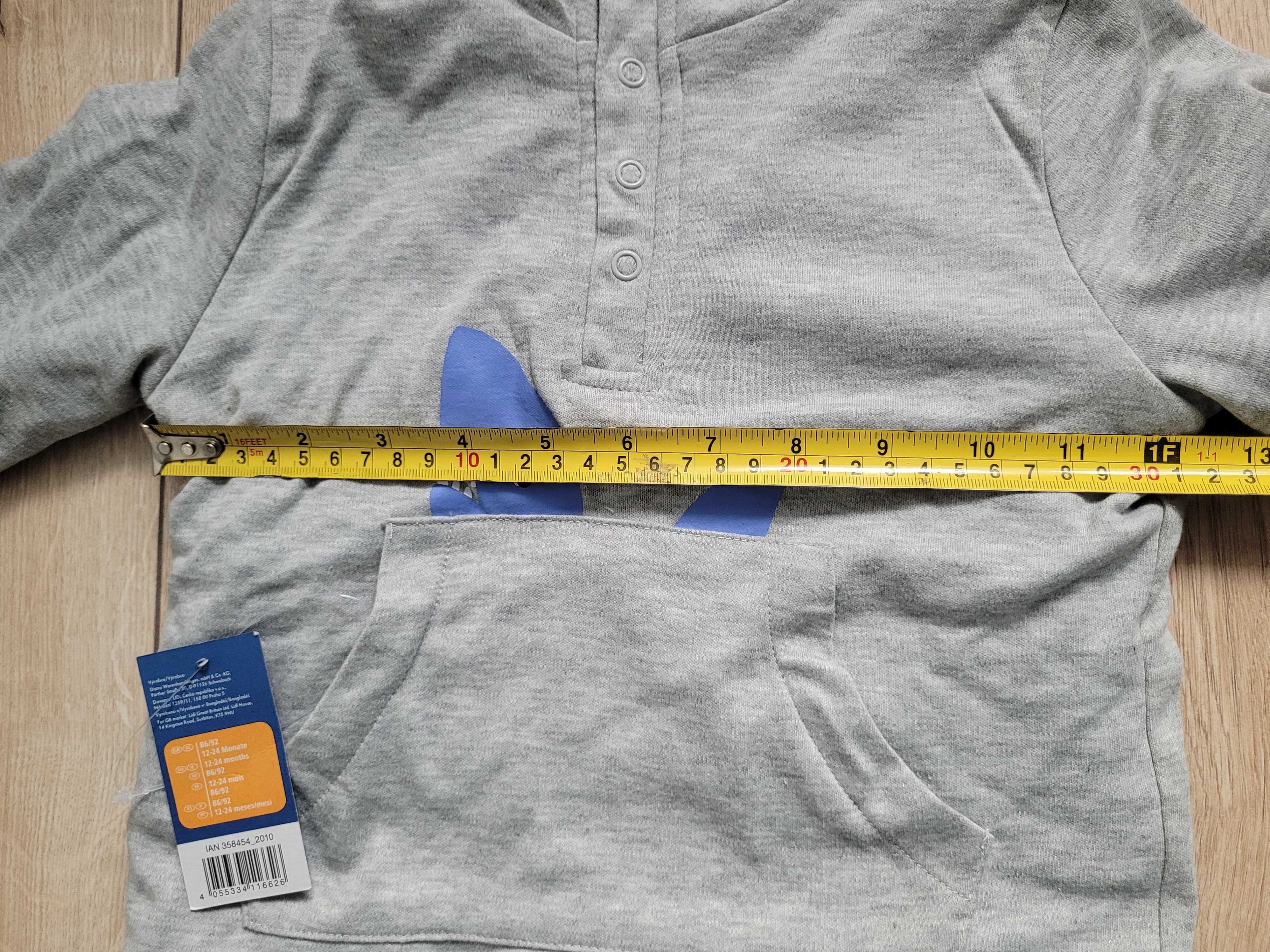 86/92 Nowy sweter chłopięcy dwustronny polar Lidl Lupilu