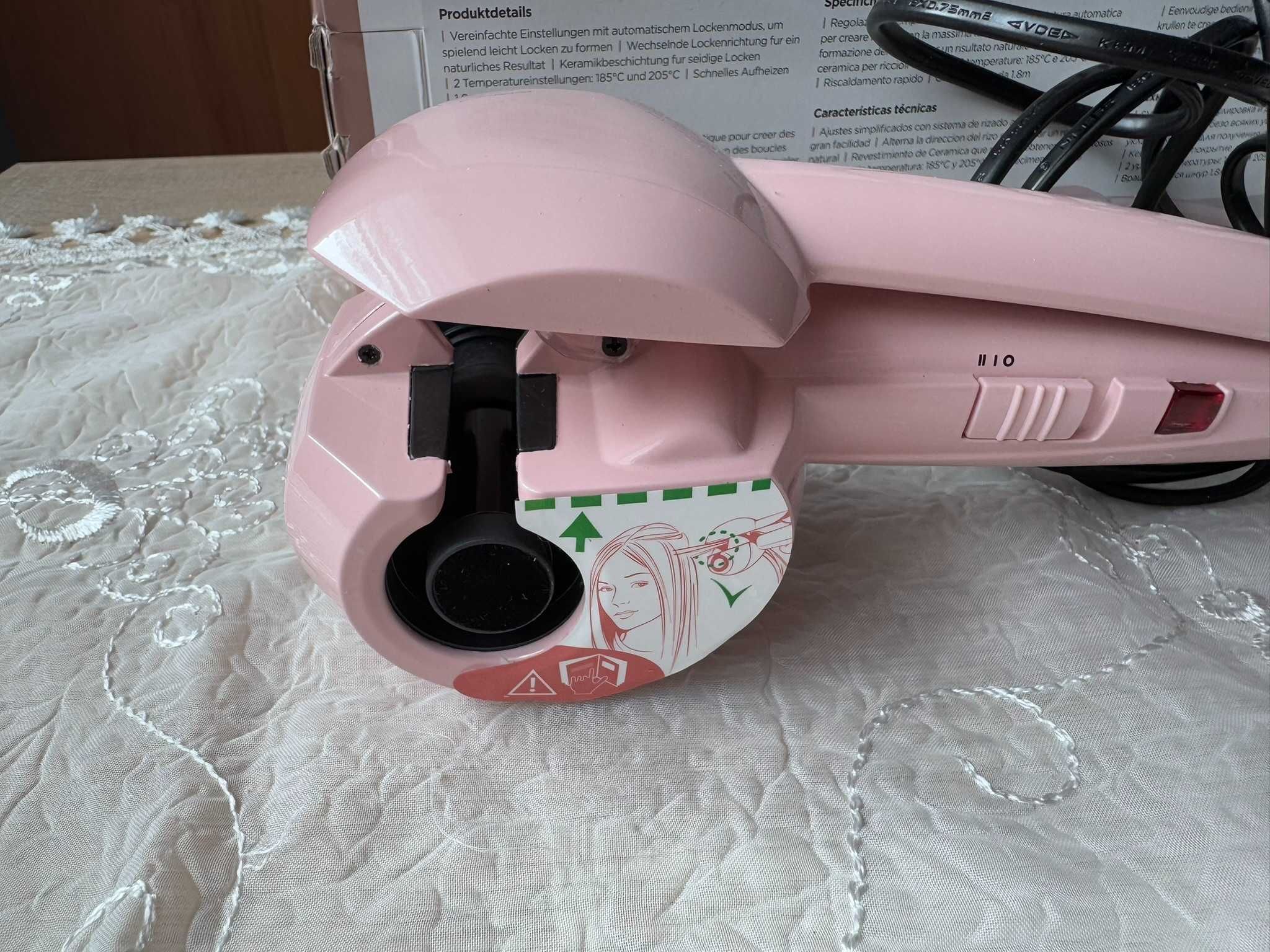 Lokówka automatyczna BaByliss Rose Blush Curl model 2664PRE