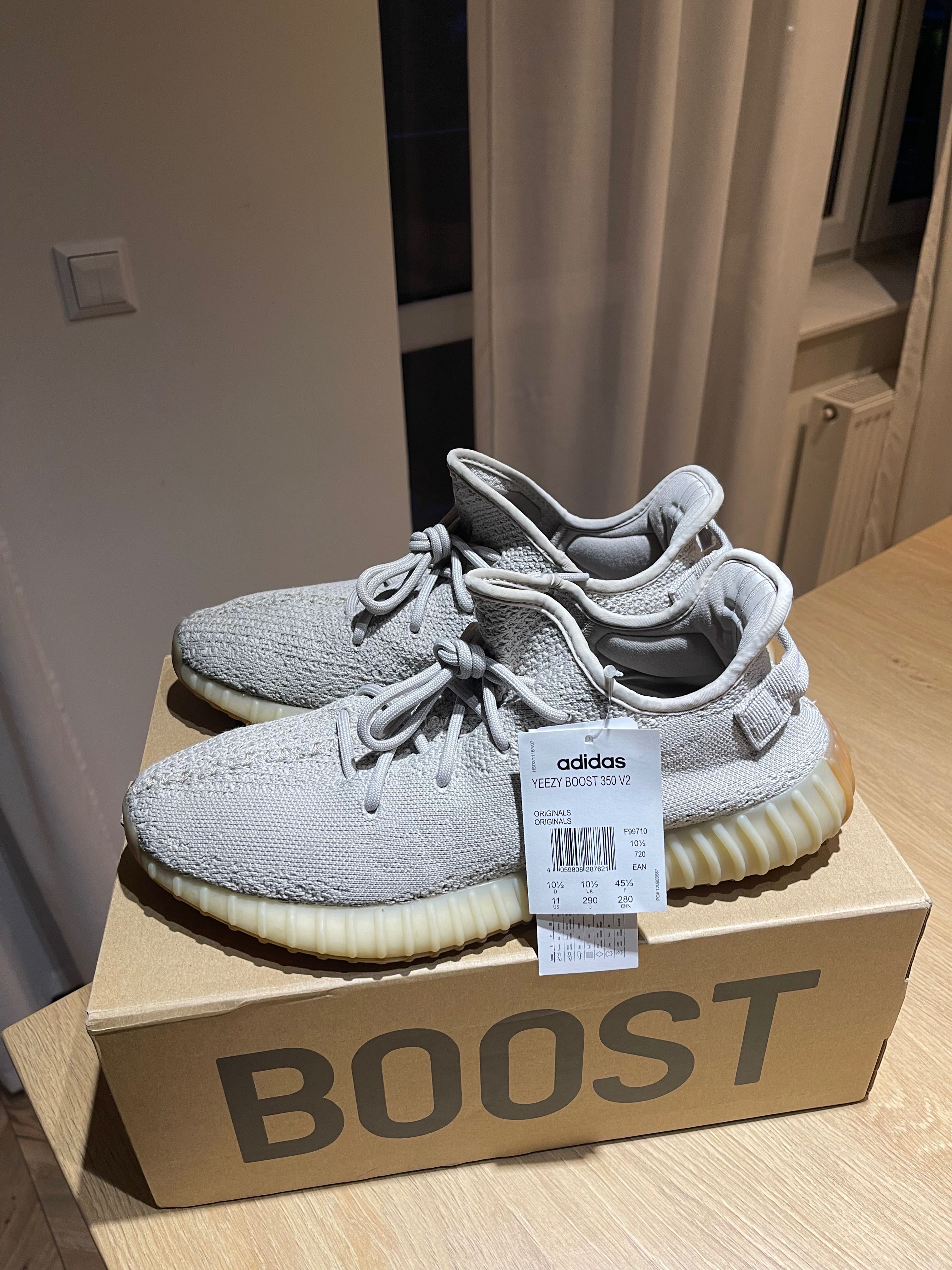 adidas Yeezy boost 350 v2 sesame 45 white bone cream