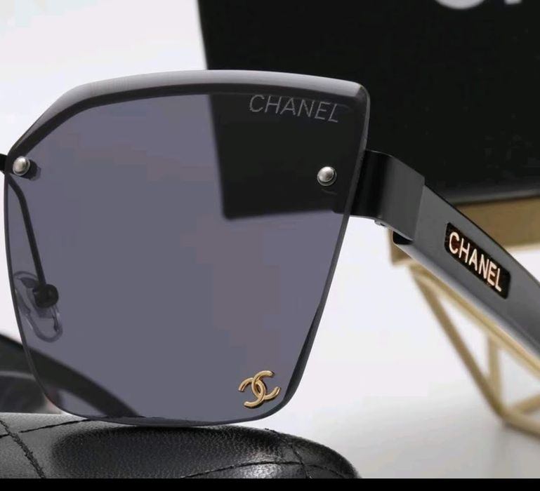 Niepowtarzalne okulary cc logowane Premium lv ysl