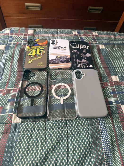Vendo capas para iphone 16 plus