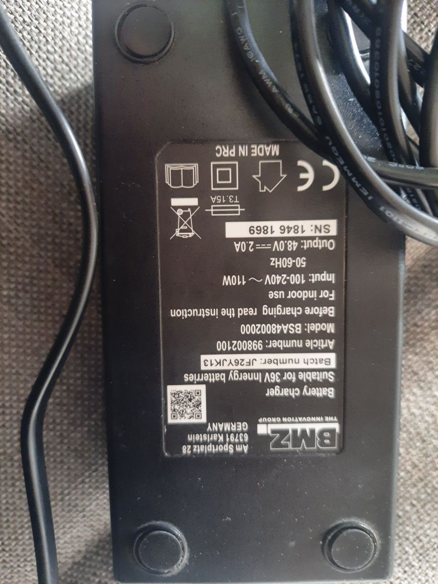Ładowarka roweru elektrycznego