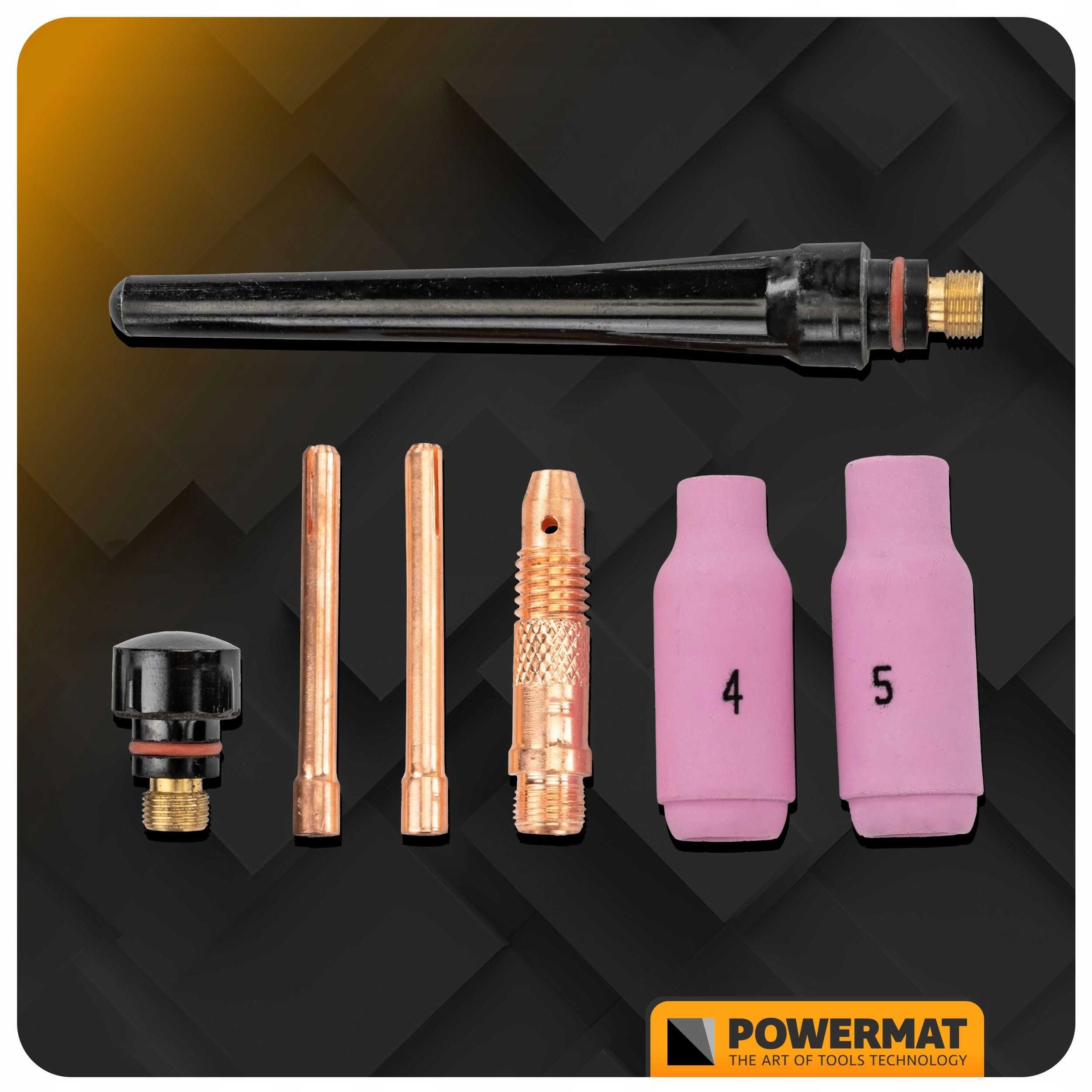 Uchwyt spawalniczy przewód tig lift wp17v 35-50 3 m zaworek