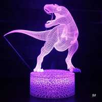 3D лампа динозавр T-REX ночник нічник