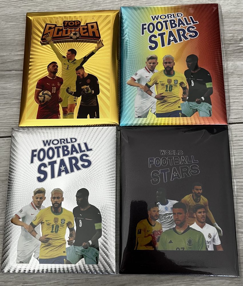 Kolekcja 40 różnych kart Piłkarskich