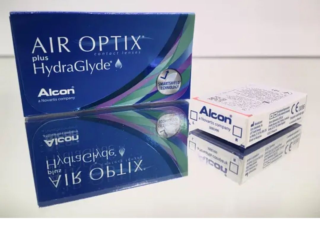 Air Optix plus HydraGlyde контактні лінзи