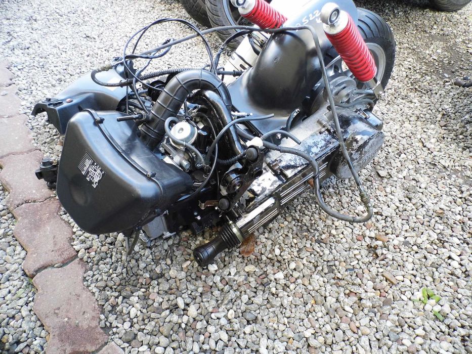 SILNIK DO CHIŃSKIEGO SKUTERA 125 4T KOLO 13 sprawny 2522 km swap do 50