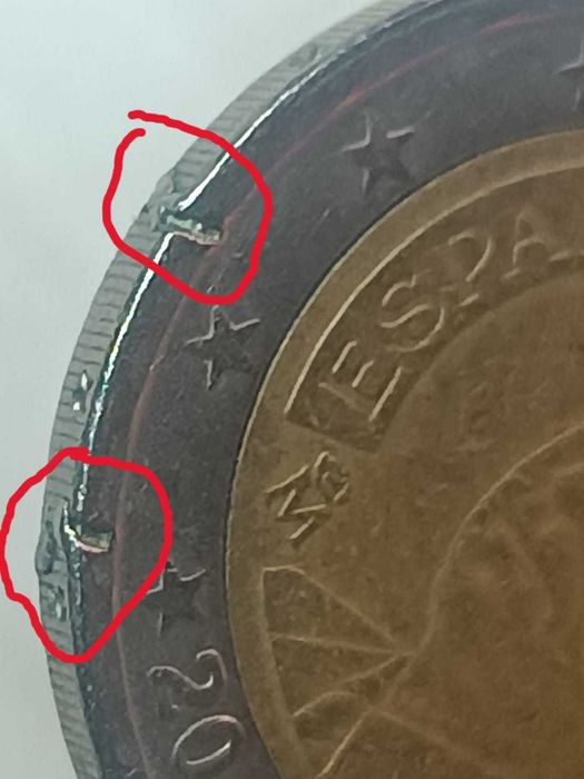 3 Moedas com Erros Cunhagem (RARO)