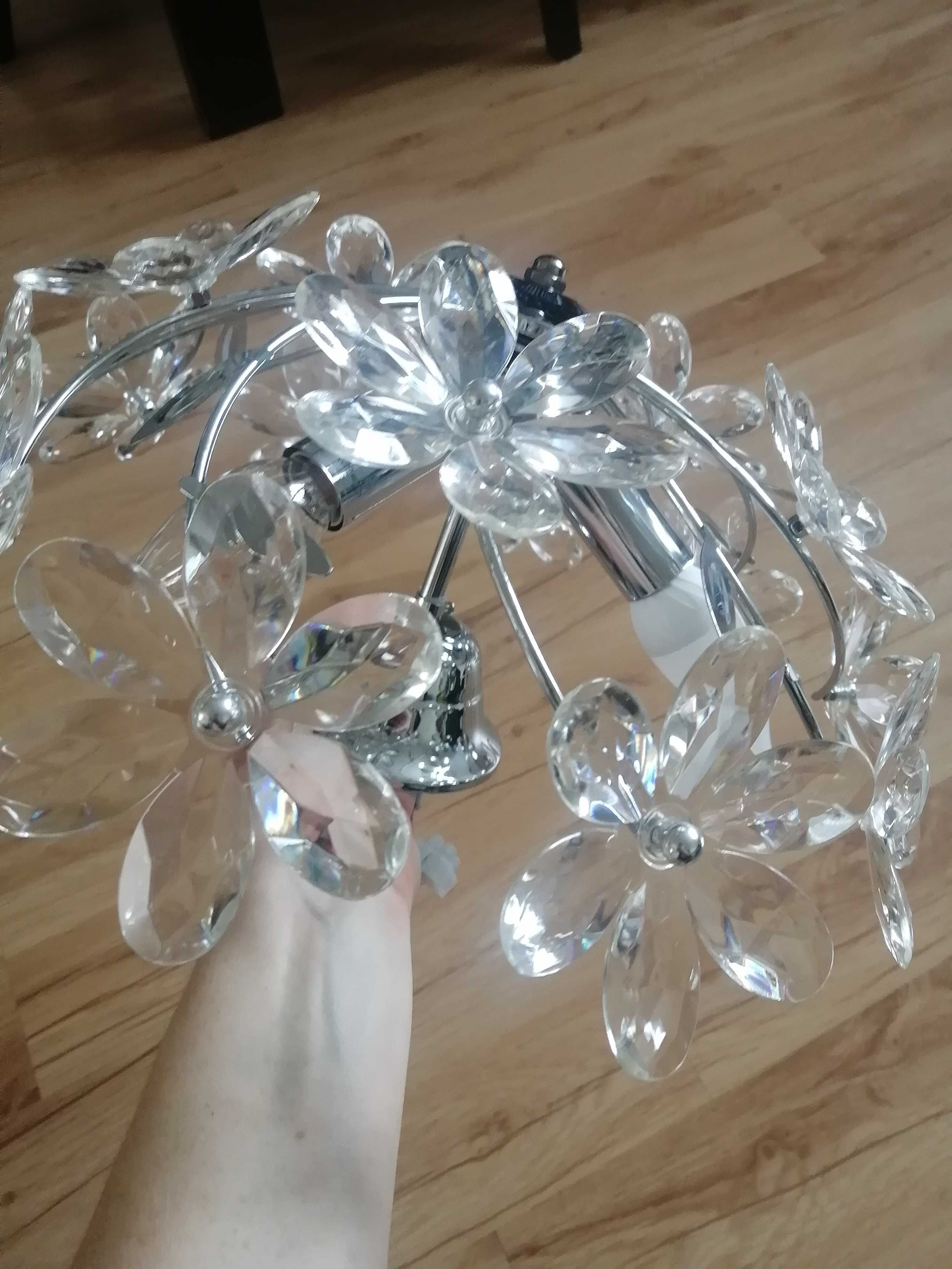 Lampa sufitowa kwiaty jak nowa