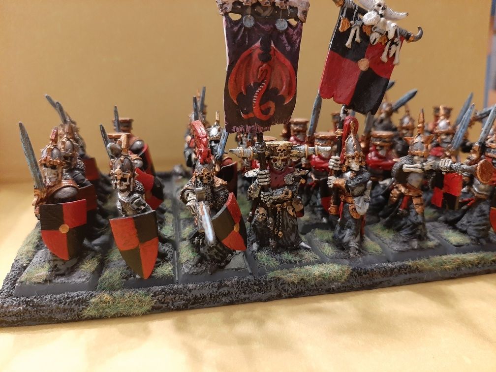 25 grave guard metal fcg + wight king bsb metal aos warhammer