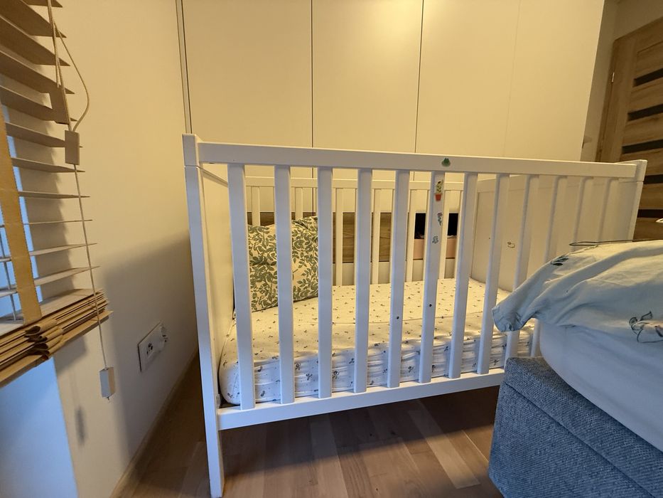 Łóżeczko dzieciece Sundvik Ikea 120x60 materac gratis!
