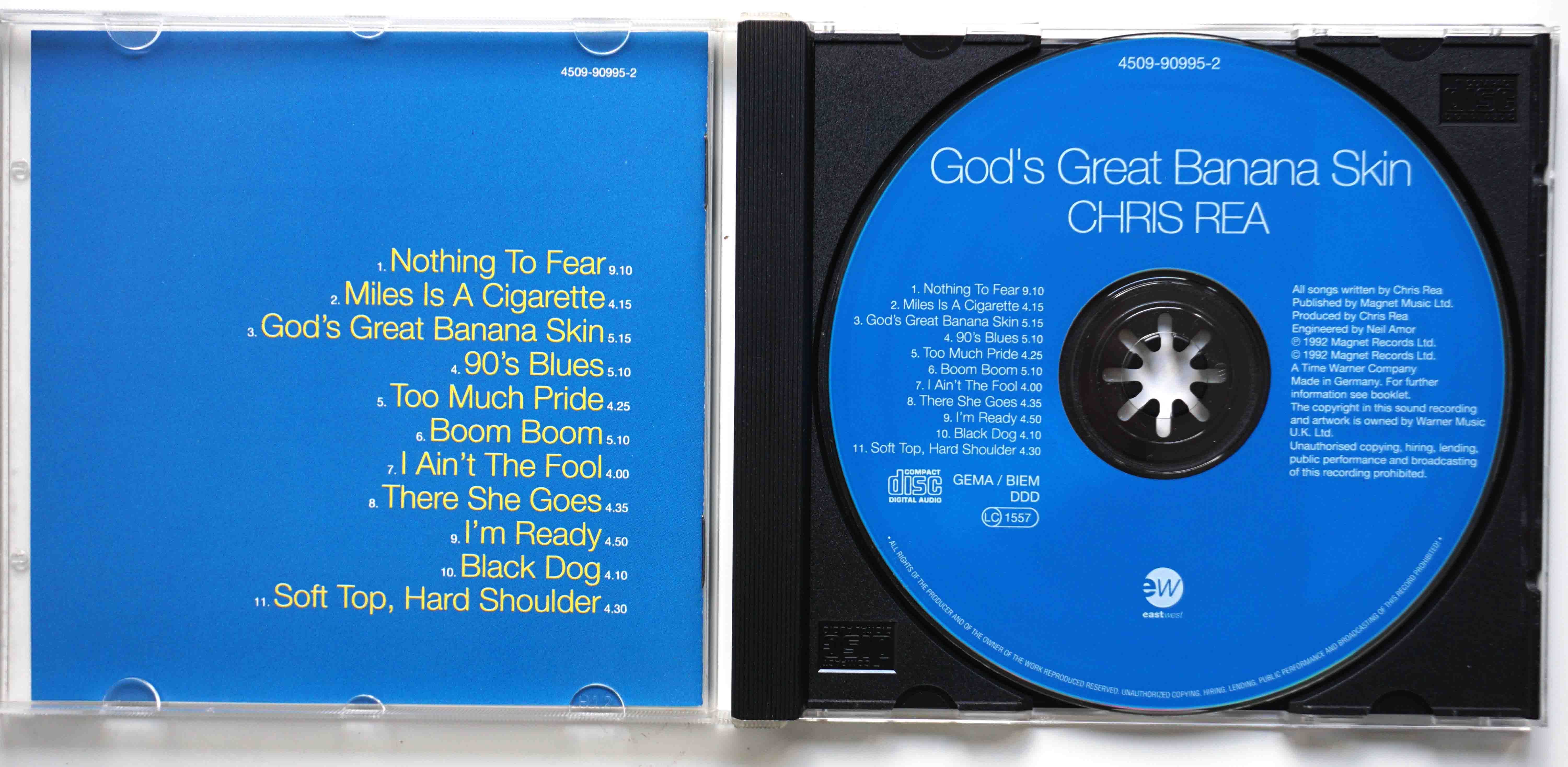 Chris Rea God's Great Banana Skin CD