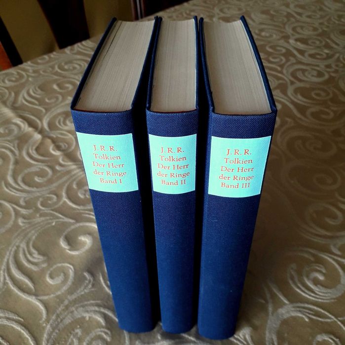 J R R Tolkien - Senhor dos Anéis - Ed. Klett-Cotta  1980 ALEMÃO