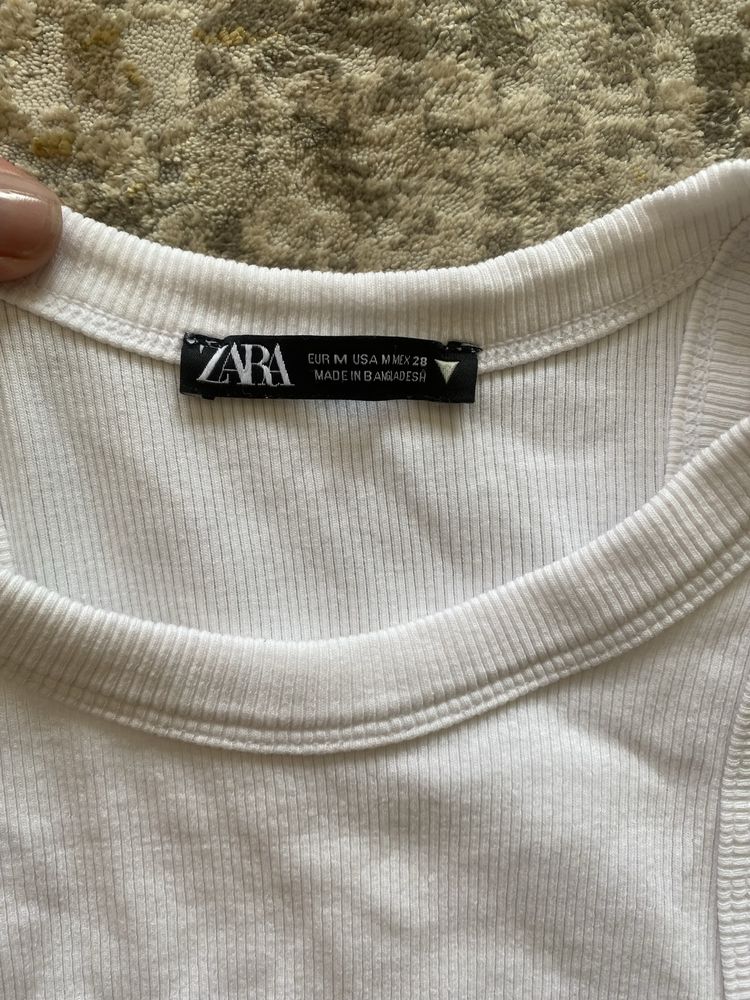 Платье zara рубчик