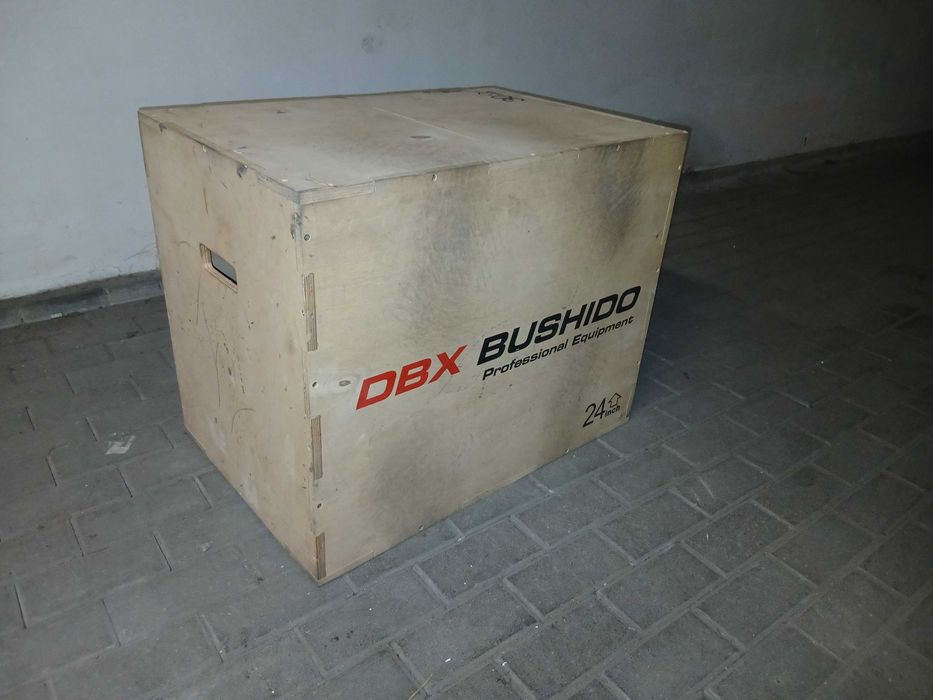 Skrzynia plyometryczna DBX Bushido 3w1 - solidna, ciężka SKLEP 449 zł