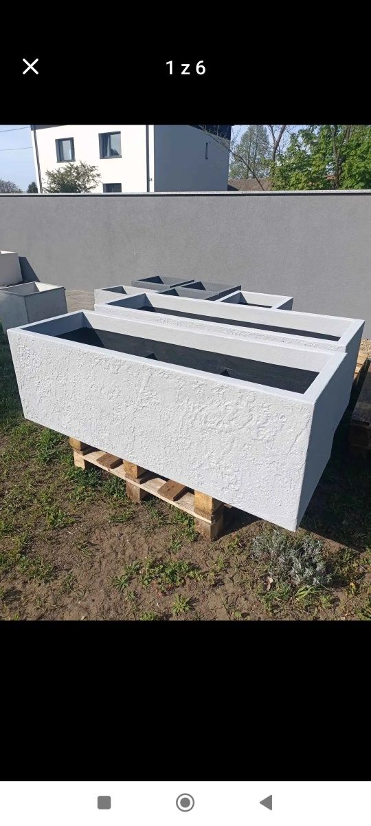 Termo donice na wymiar - nowość