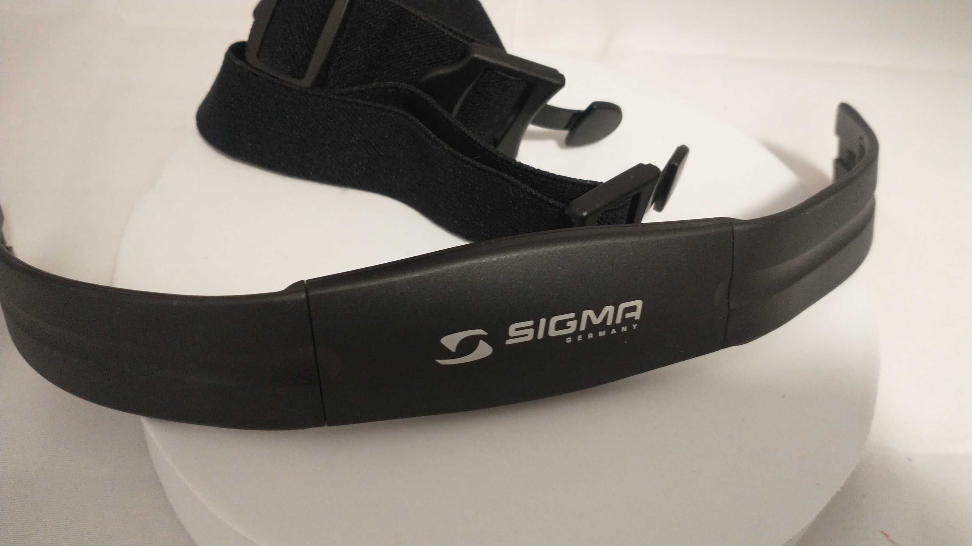 PO ZWROCIE Sigma Pas Piersiowy do Pulsometru, Czarny, 40 x 10 x 15 cm