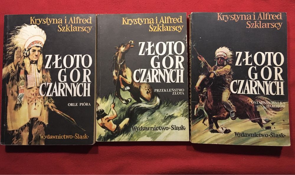 Szklarski - Złoto Gór Czarnych - Trylogia indiańska 1-3 Tom