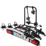 Platforma rowerowa na hak Aguri Active Bike 2+1 Silver