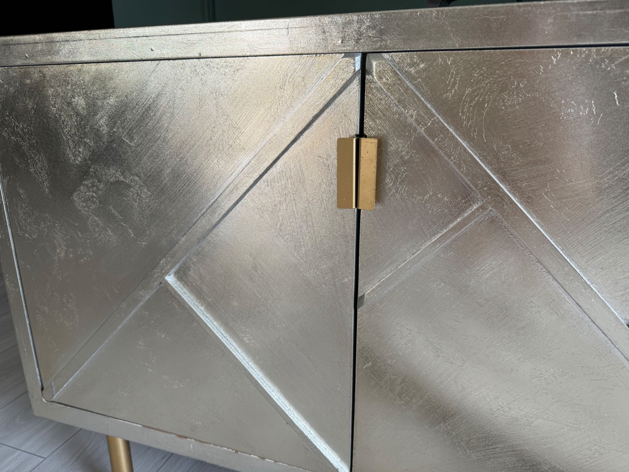 Komoda Kare Design - 180cm srebrna